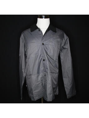 Men’s 100 Thieves X Jujutsu Kaisen Gray Lightweight Jacket Sz XXL / 2XL